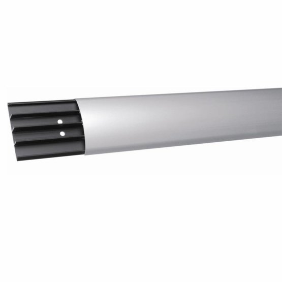 Ergopro kunststof kabelgoot voor op de vloer of muur - 2000x75x17mm
