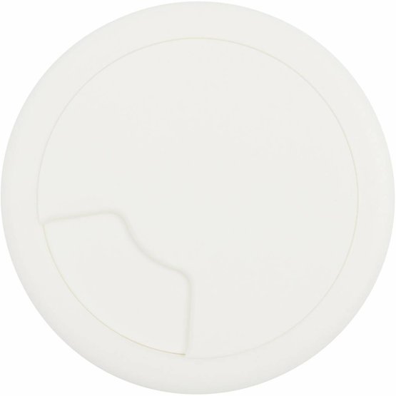 Kabeldoorvoer rond 3-delig afsluitbaar kunststof wit