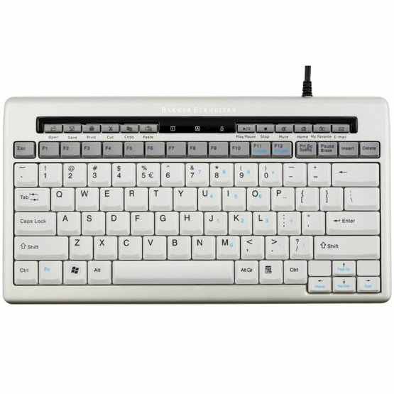 BakkerElkhuizen S-board 840 compact toetsenbord Met USB Hub Azerty BE