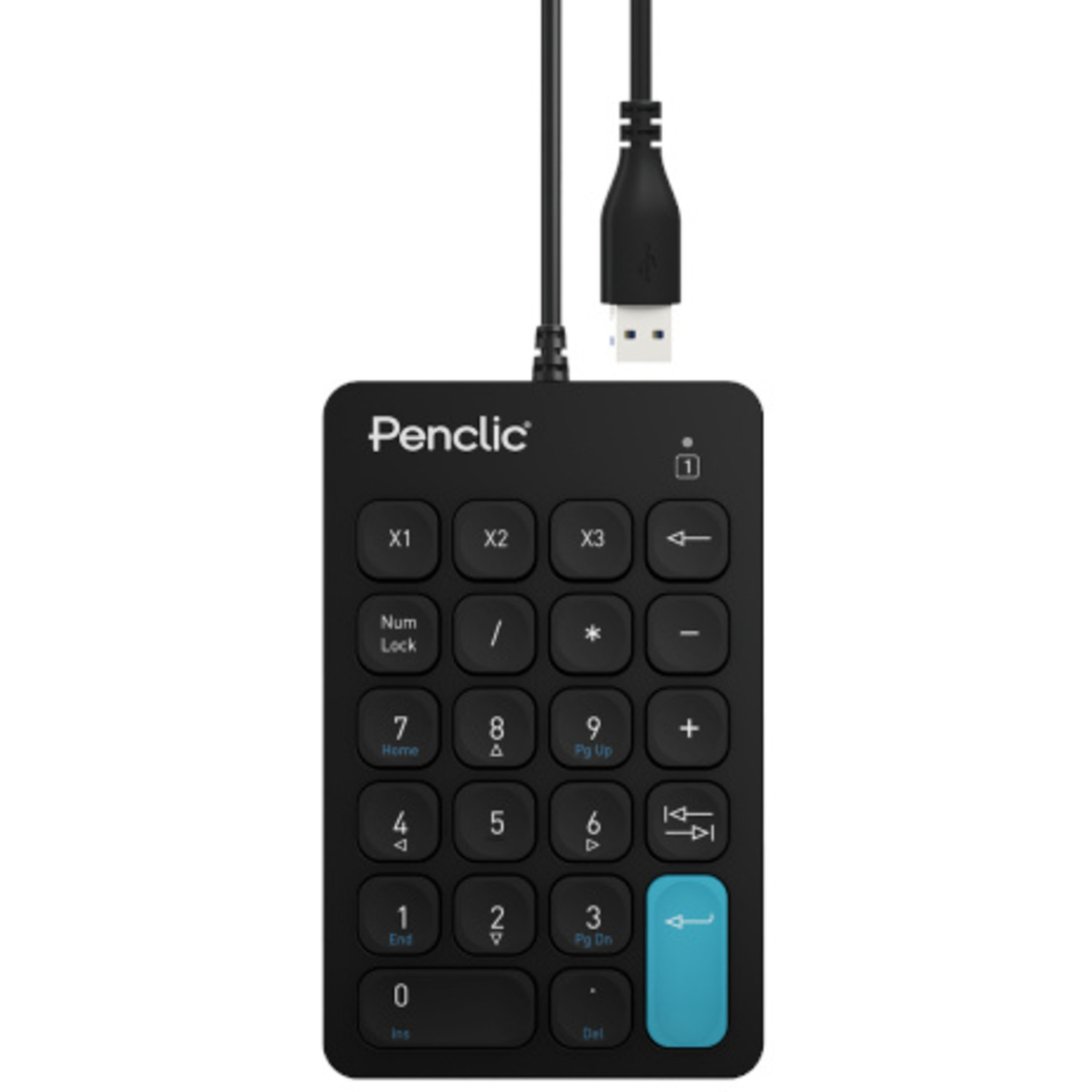 Kensington Numeriek toetsenblok Bedraad K79820WW 90 cm USB-A-kabel Kensington Numeriek toetsenblok Bedraad K79820WW 90 cm USB-A-kabel