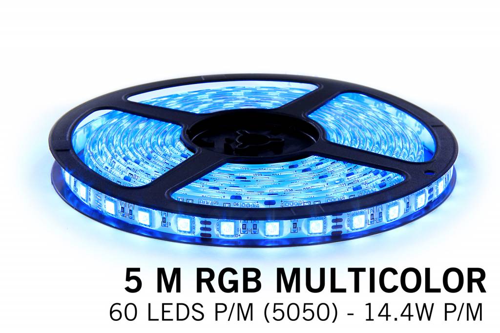 AppLamp RGB LED strip 5 meter, 300 leds type 5050 12V (IP65 ... AppLamp RGB LED strip 5 meter, 300 leds type 5050 12V (IP65 ...