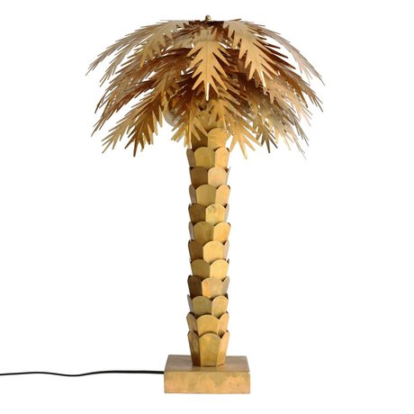 Table Lamps Lefliving Com Hk Living Table Lamp Palm Gold Brass 45x45x68cm