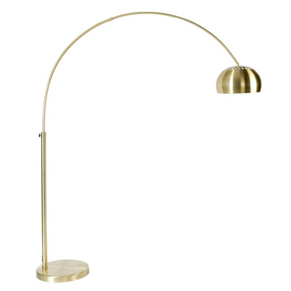Zuiver Floor Lamp Metal Bow Brass Gold 190 205cm Lefliving Com This Excellent Floor Lamp Bends As On Your Bank Go So You Extra Light And It S Also Got Another Great In Home Especially If Like The Copper
