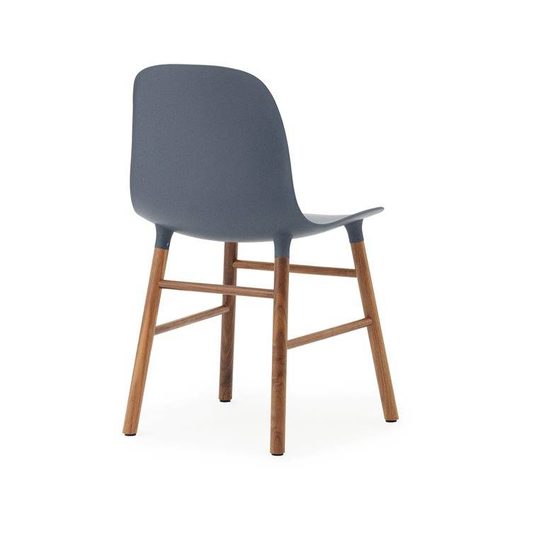 Normann Copenhagen modulo di sedia blu di plastica marrone ... Normann Copenhagen modulo di sedia blu di plastica marrone ...