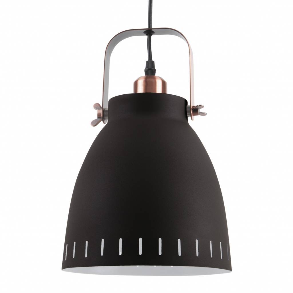 Suspension Lamp Black Metal Pendant Mix Ø26 5x19x26 5 Lefliving Com Leitmotiv Pendant Lamp Mingle Black Metal Ø26 5x19x26 5