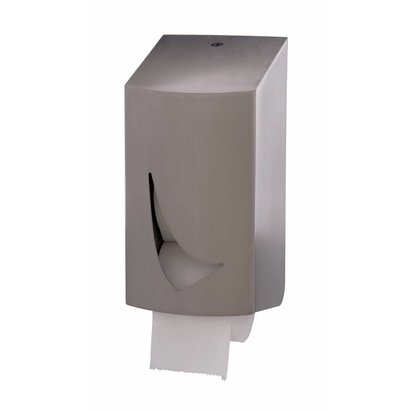 Wings RVS toiletrolhouder voor 2 normale rollen 4122