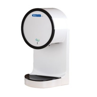 Biodrier GWave elektrische hetelucht handendroger met wateropvang en HEPA
