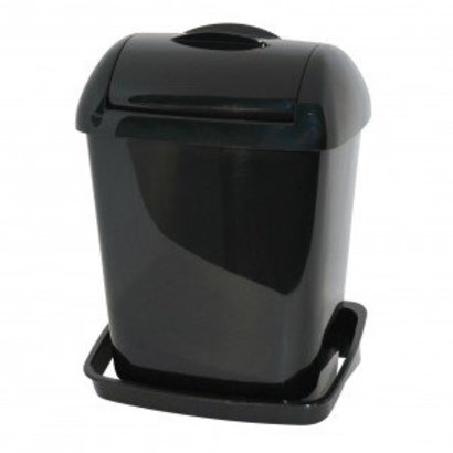 PlastiQline Plastiqline Mini hygiënebak compact model zwart