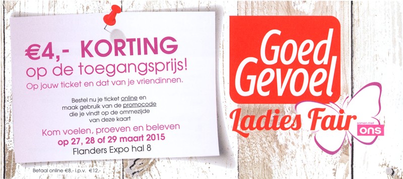 kortingscode Ladies Fair Goed Gevoel