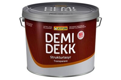 Jotun Demidekk Strukturlasyr - semi transparante beits