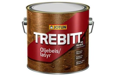 Jotun Trebitt Oljebeis - semi transparante beits op terpentine basis