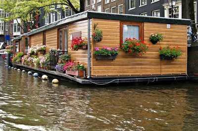 Woonboot beitsen