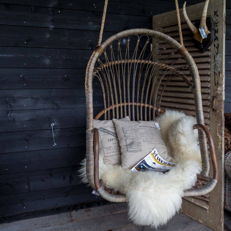 Relaxen op riet