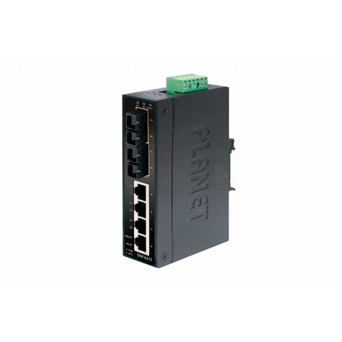 Planet Gigabit Ethernet Switch, 4 Port RJ45 + 2 Port SC Singlemode Planet Gigabit Ethernet Switch, 4 Port RJ45 + 2 Port SC Singlemode