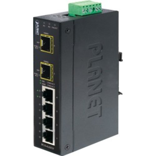 Planet 4 Port 10/100/1000T + 2 Port 100/1000X SFP Ethernet Switch Planet 4 Port 10/100/1000T + 2 Port 100/1000X SFP Ethernet Switch
