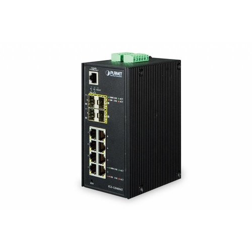 Planet 8 Port 10/100/1000T + 4 Port 100/1000X SFP Managed Planet 8 Port 10/100/1000T + 4 Port 100/1000X SFP Managed