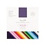 DESIGNER BLÖCKE / DESIGNER PAPER Papierblock, 15 x 15cm, Premium Cardstock, 216gsm, 75 Blatt, 75 farbe!!