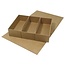 Objekten zum Dekorieren / objects for decorating Papel maché, caja con tapa articulada, 29,5 x22x6, 5 cm, 3 piezas internas sueltas