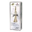 Exlusiv Bastelpackung Crystal-Schutzengel, 3,2x2 cm, mit Karabiner, golden shadow