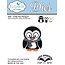 Elisabeth Craft Dies NEU: Metal Stanzschablonen,Elizabeth Craft Designs, Chilly the Penguin by Karen Burnisto