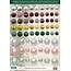 Embellishments / Verzierungen Gran idea! láminas troqueladas con bolas de navidad de la tarjeta 250g de valores, A4