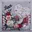Joy!Crafts und JM Creation plantillas de punzonado y estampado en relieve: El corazón con pequeños corazones