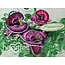 Heartfelt Creations aus USA Botánico de la orquídea se aferra el sello HCPC - 3741 y el punzón derecho HCD1- 7101