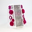 TONIC Estampado y grabado en relieve de plantilla: borde decorativo filigrana con flores