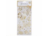 Sticker Gem stickers, vlinders - goud