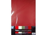 DESIGNER BLÖCKE / DESIGNER PAPER A4-papir med SET 25 ark i varme farver, 200 g !!