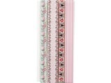 DEKOBAND / RIBBONS / RUBANS ... Dekoration Ribbon: Broderi blomster