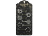 Graphic 45 Shabby Chic Metal Clock Keys