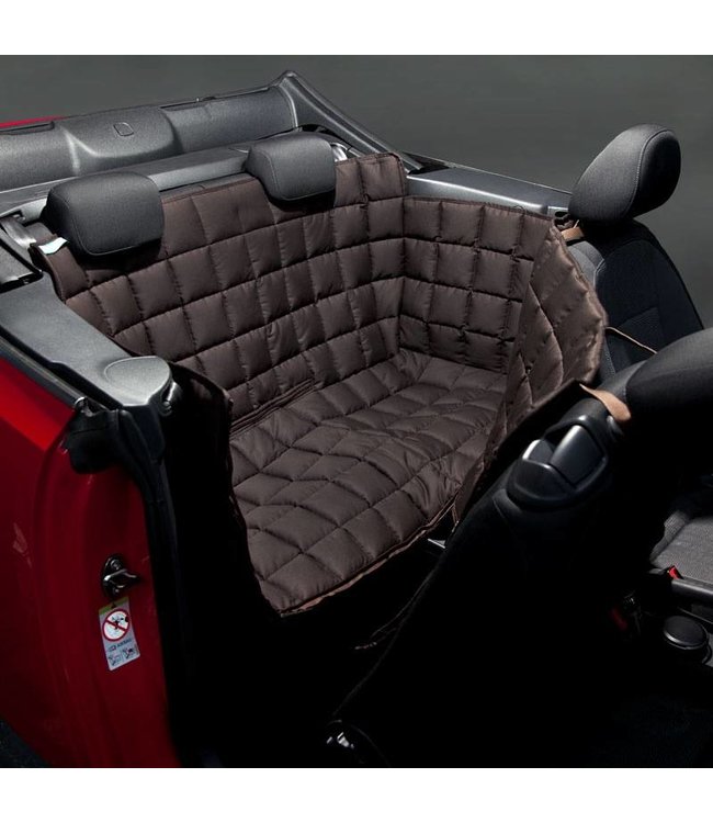 Doctor Bark 2 Doors Rear Seat Cover Brown Quinmo Doctor Bark 2 Doors Rear Seat Cover Brown