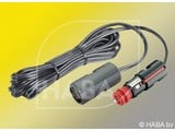 HABA 12v adapterkabel 4 m uni stekker