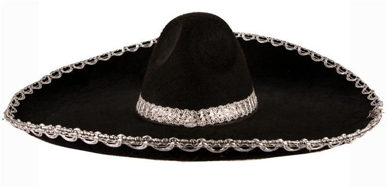 Hat felt Sombrero Black - Breaklight