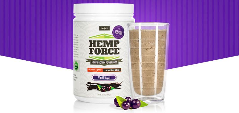 Nieuw van Onnit: Hemp FORCE Vanille Aca