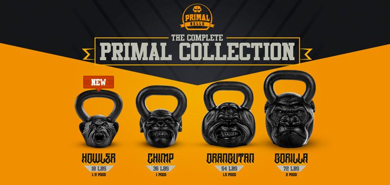 Primal Bells - de gaafste kettlebel op aarde!