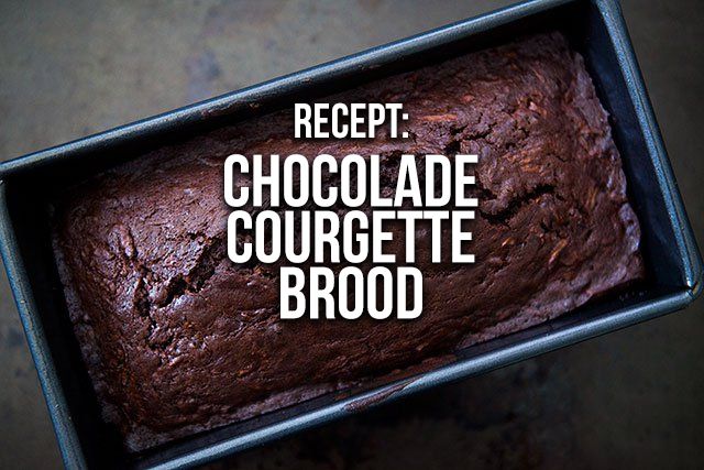 Recept: Chocolade courgette brood