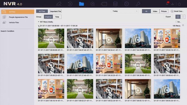Nieuwe Hikvision Interface
