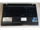 MSI CR61 0M Genuine palmrest w/ function buttons