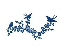 Tattered Lace Oriental Blue Bird (ACD137) Tattered Lace Oriental Blue Bird (ACD137)