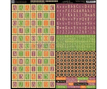 Graphic 45 An Eerie Tale Alphabet Stickers (4500951) Graphic 45 An Eerie Tale Alphabet Stickers (4500951)