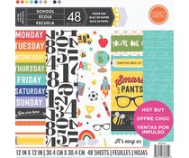Craft Smith School 12x12 Inch Paper Pad (MPP0059) Craft Smith School 12x12 Inch Paper Pad (MPP0059)