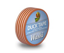 DuckTape Washi Orange Stripes 15 mm x 10 m (104-20) DuckTape Washi Orange Stripes 15 mm x 10 m (104-20)