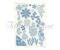 Parchment Lace Parchment Grid 4 Flowers (PLG004) Parchment Lace Parchment Grid 4 Flowers (PLG004)