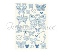 Parchment Lace Parchment Grid 2 Butterflies (PLG002) Parchment Lace Parchment Grid 2 Butterflies (PLG002)