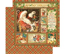 Graphic 45 St. Nicholas 12x12 Inch 25pc. (4501397) Graphic 45 St. Nicholas 12x12 Inch 25pc. (4501397)