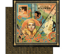 Graphic 45 Vintage Hollywood 12x12 Inch 25pc. (4501524) Graphic 45 Vintage Hollywood 12x12 Inch 25pc. (4501524)