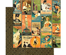 Graphic 45 Tinseltown 12x12 Inch 25pc. (4501528) Graphic 45 Tinseltown 12x12 Inch 25pc. (4501528)