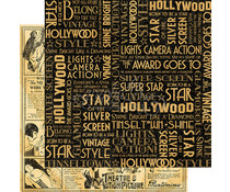Graphic 45 Silver Screen 12x12 Inch 25pc. (4501530) Graphic 45 Silver Screen 12x12 Inch 25pc. (4501530)